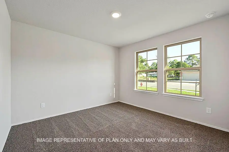 Spacious, unfurnished interior of a new home in Liberty Village, Brenham (Image 10). Spacious, unfurnished interior of a new home in Liberty Village, Brenham (Image 10).