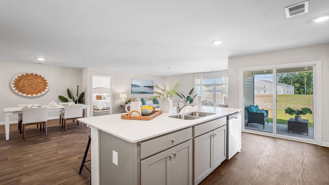 Furnished interior view inside a new home in Rice Hope, Port Wentworth (Image 6).