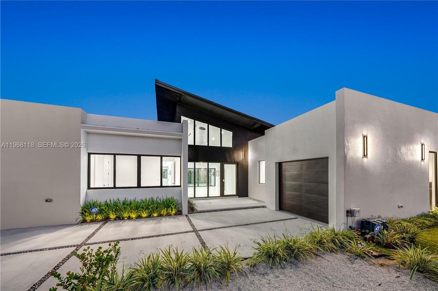 Exterior details and patio area of a home in , Miami (Image 28). Exterior details and patio area of a home in , Miami (Image 28).