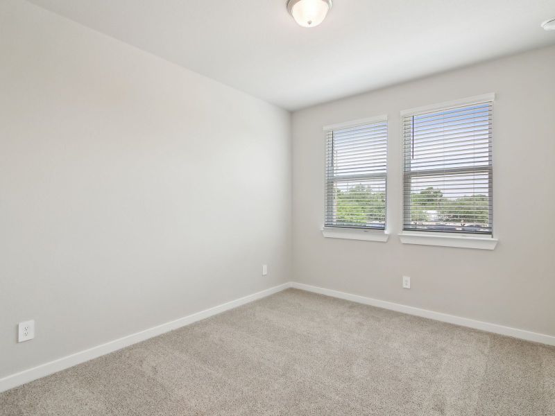 Spacious, unfurnished interior of a new home in Kemah Crossing - City Series, Kemah (Image 18). Spacious, unfurnished interior of a new home in Kemah Crossing - City Series, Kemah (Image 18).
