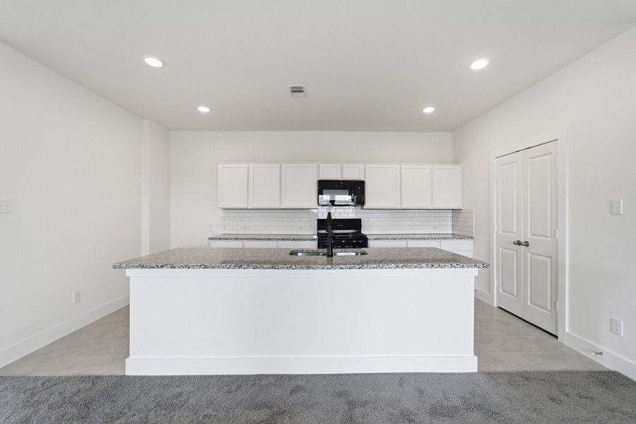Furnished interior view inside a new home in Harvest Pointe, Needville (Image 7).