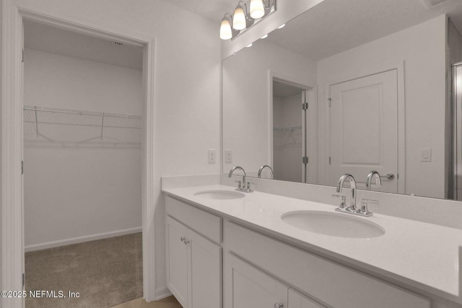 Furnished interior view inside a new home in TrailMark, St. Augustine (Image 10).