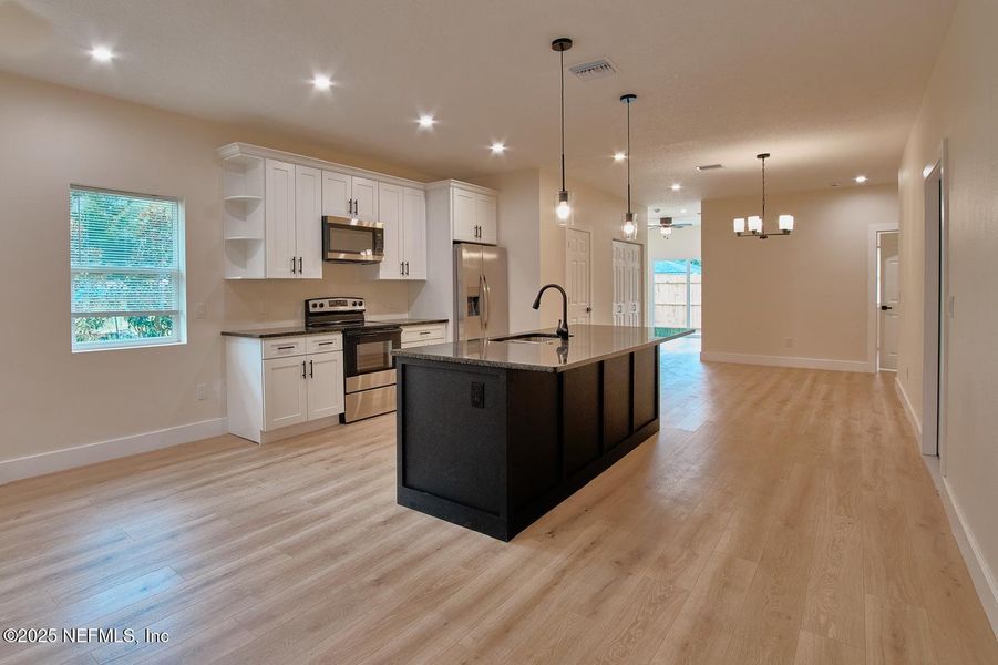 Furnished interior view inside a new home in , Jacksonville (Image 33). Furnished interior view inside a new home in , Jacksonville (Image 33).