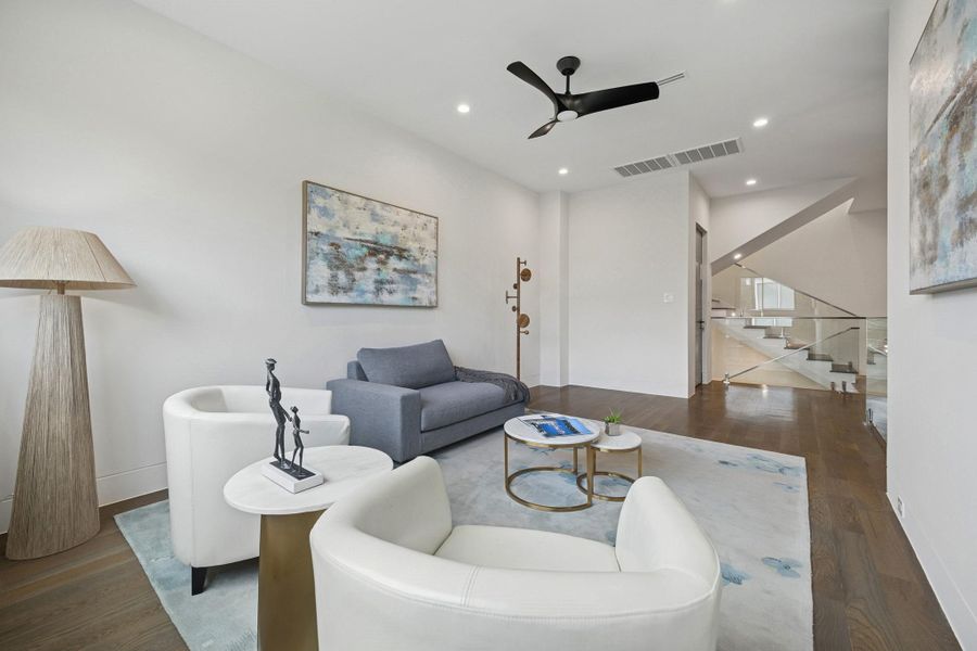 Gameroom on the second floor