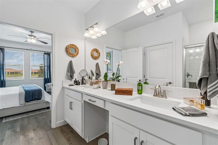 Furnished interior view inside a new home in , Wimauma (Image 8).