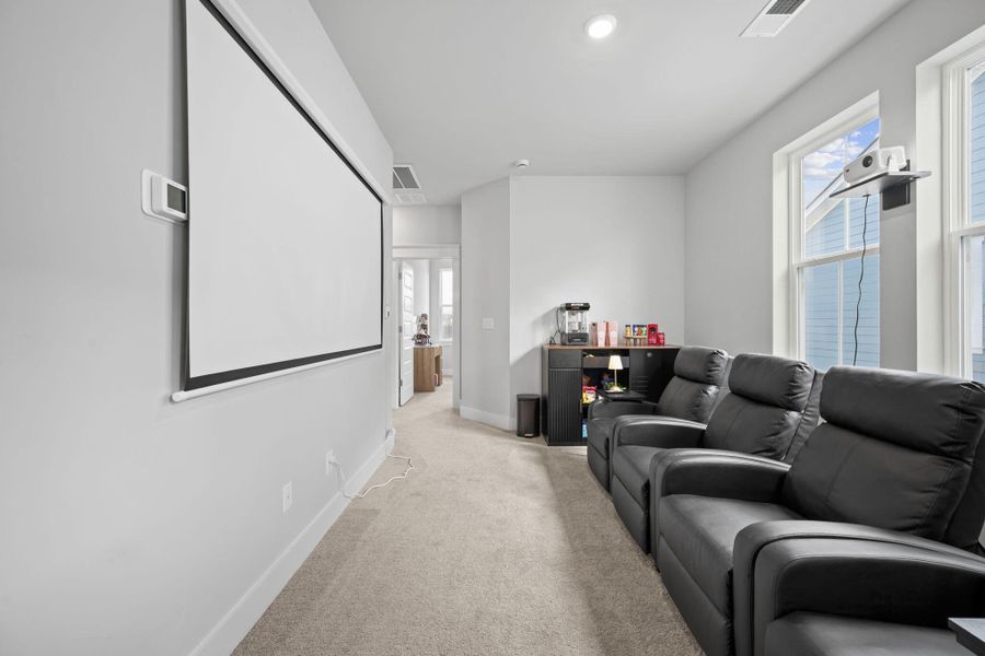 Furnished interior view inside a new home in Carnes Crossroads, Summerville (Image 11). Furnished interior view inside a new home in Carnes Crossroads, Summerville (Image 11).