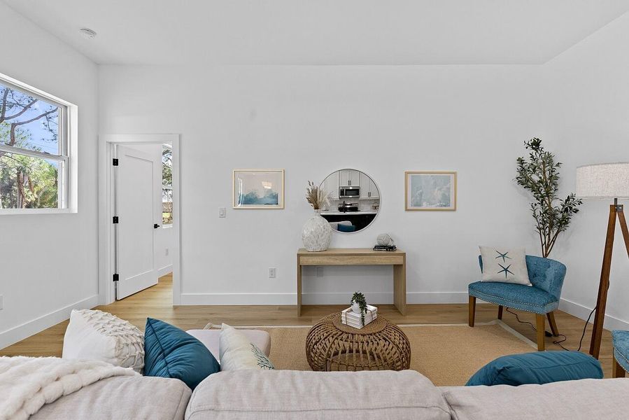 Furnished interior view inside a new home in , Vero Beach (Image 32).