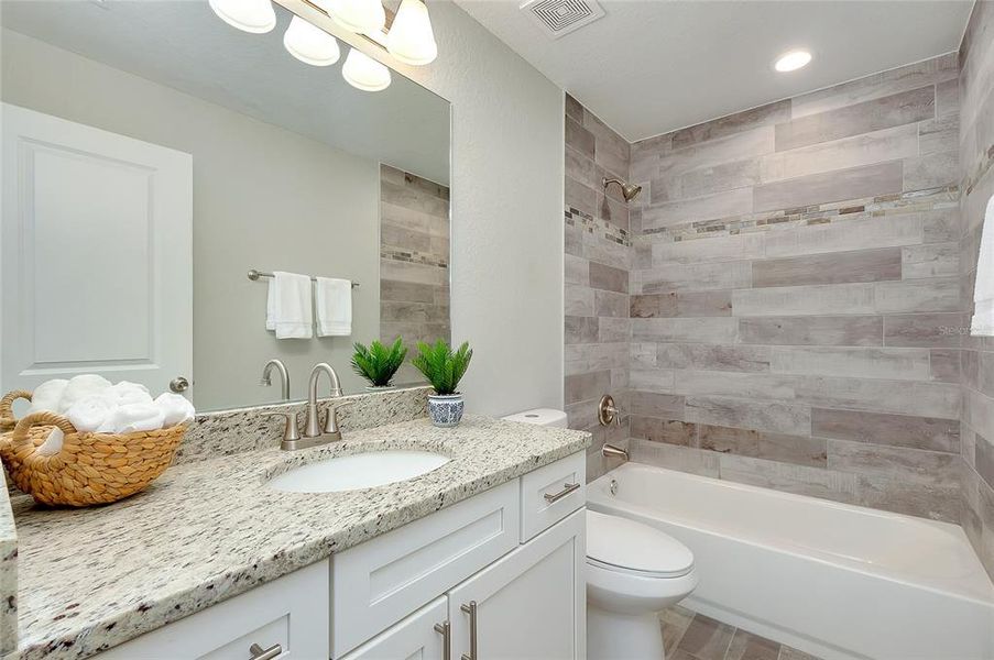 Furnished interior view inside a new home in , Englewood (Image 32).