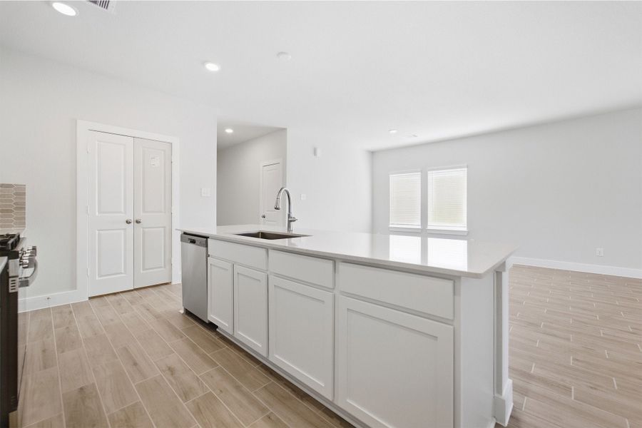 Furnished interior view inside a new home in Pecan Estates, Crosby (Image 9).