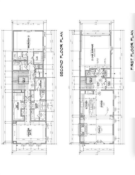 1st & 2nd Story Floorplan