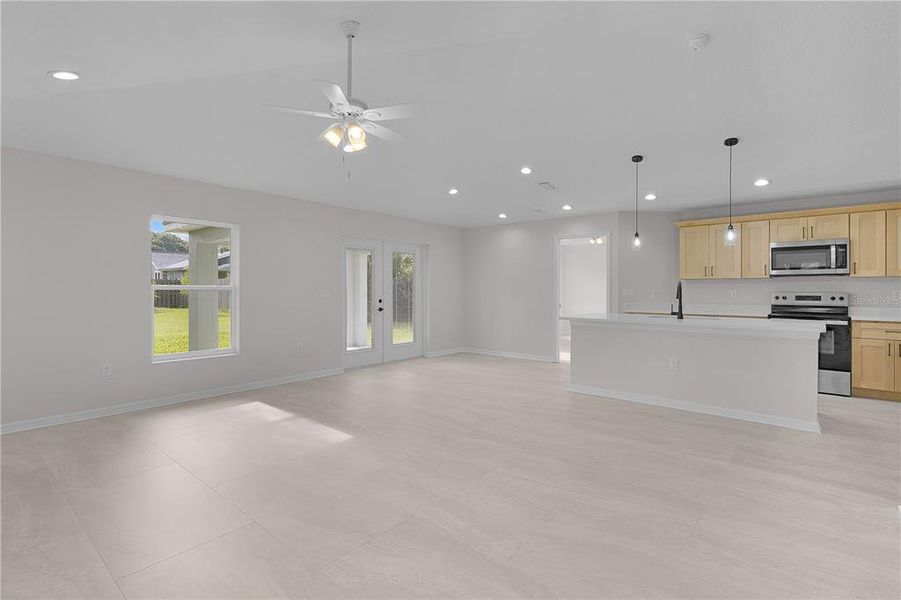 Spacious, unfurnished interior of a new home in , Wildwood (Image 15). Spacious, unfurnished interior of a new home in , Wildwood (Image 15).