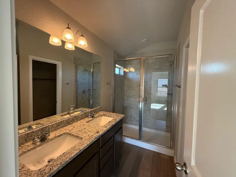 Furnished interior view inside a new home in Southern Pointe, College Station (Image 5).