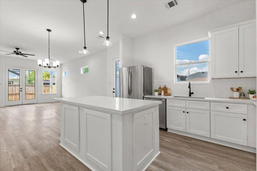 Furnished interior view inside a new home in , Houston (Image 14).