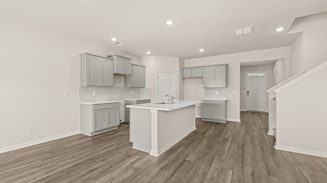 Representative furnished interior of a home built from the Hayden by D.R. Horton in Locust Grove Station - Cedar Ridge, Locust Grove (Image 7).