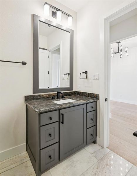 Furnished interior view inside a new home in , Roanoke (Image 29).