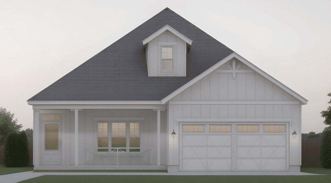 2D floor plan layout of this home in The Sanctuary at Sunset Beach, Sunset Beach, NC (Image 5).
