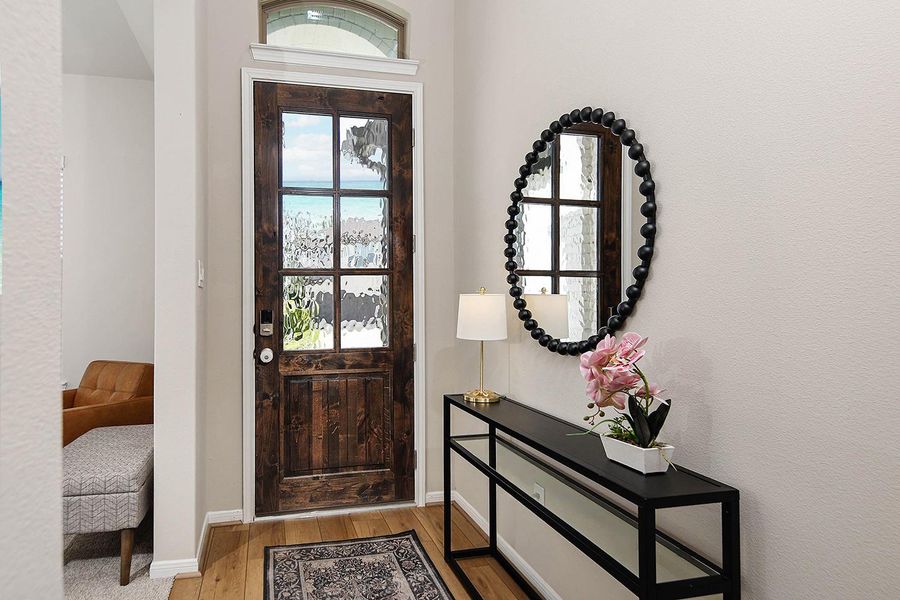 Furnished interior view inside a new home in The Meadows at Imperial Oaks, Conroe (Image 8).