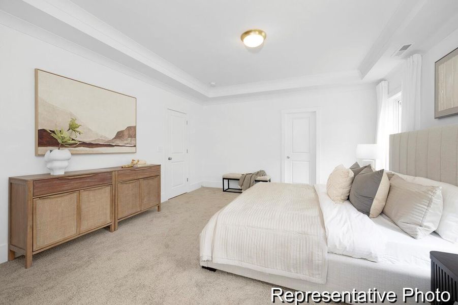 Furnished interior view inside a new home in , Ridgeville (Image 16).