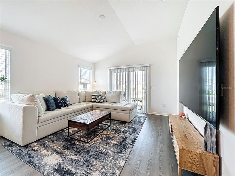 Furnished interior view inside a new home in , The Villages (Image 26).