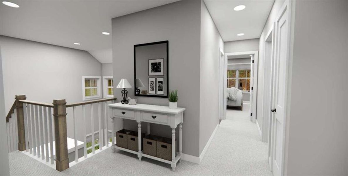 Furnished interior view inside a new home in , Carrollton (Image 10).