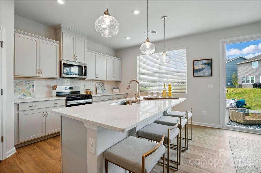 Furnished interior view inside a new home in Westfall, Gastonia (Image 5).