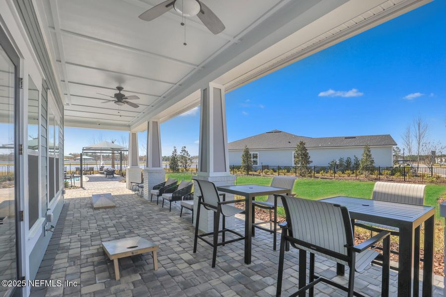 Furnished interior view inside a new home in Everlake at Mandarin, Jacksonville (Image 8).
