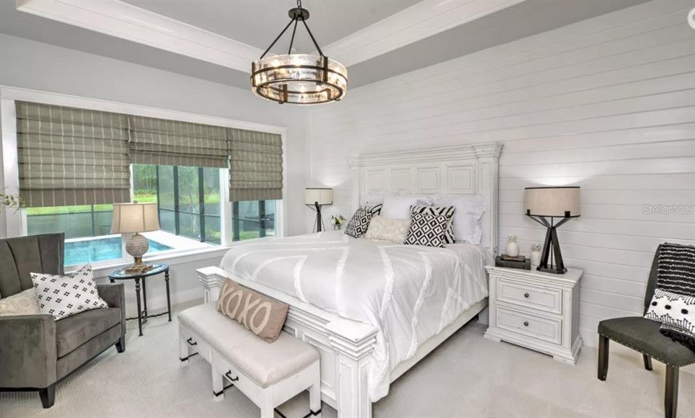 Furnished interior view inside a new home in Plantation Bay, Ormond Beach (Image 8). Furnished interior view inside a new home in Plantation Bay, Ormond Beach (Image 8).