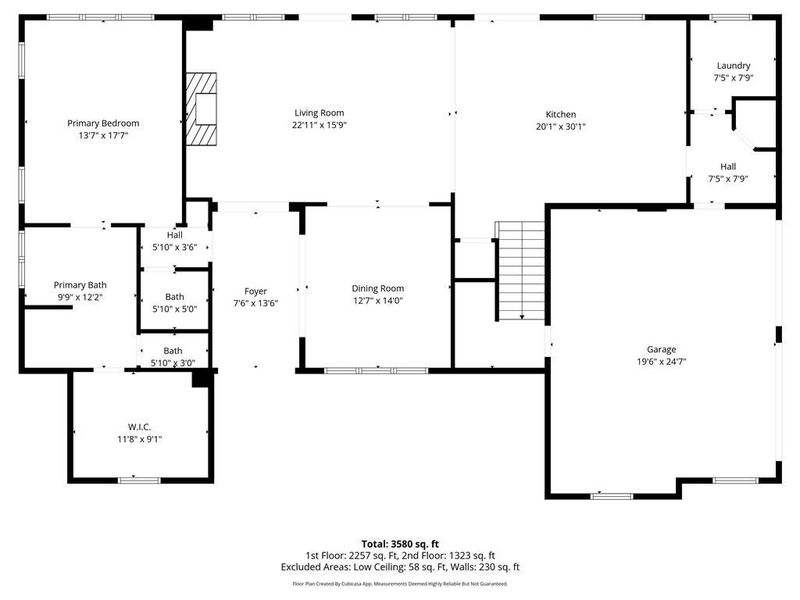 2D floor plan layout of this home in , Cumming, GA (Image 6).
