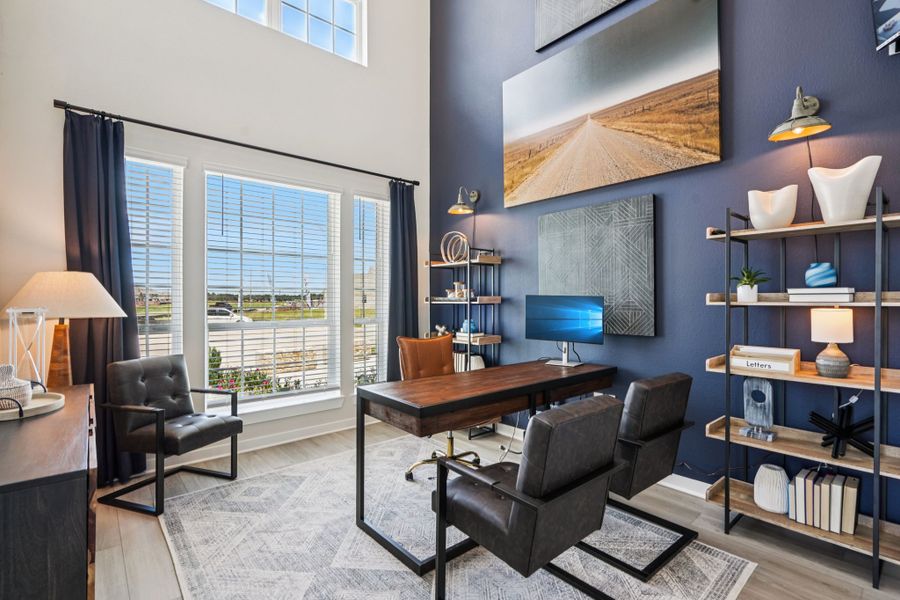 Furnished interior view inside a new home in Kingdom Heights, Rosenberg (Image 7).