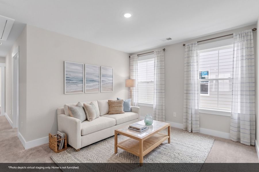 Furnished interior view inside a new home in Pineland Preserve, Summerville (Image 14).