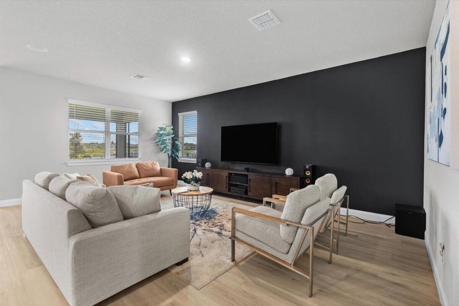 Furnished interior view inside a new home in Azalea, Port St. Lucie (Image 4).