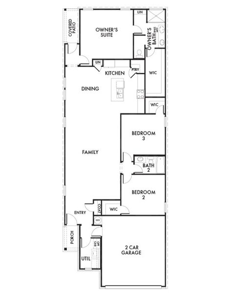 2D floor plan layout for the Mesquite by Impression Homes in Creekside Ranch, Blue Ridge, TX (Image 3). 2D floor plan layout for the Mesquite by Impression Homes in Creekside Ranch, Blue Ridge, TX (Image 3).
