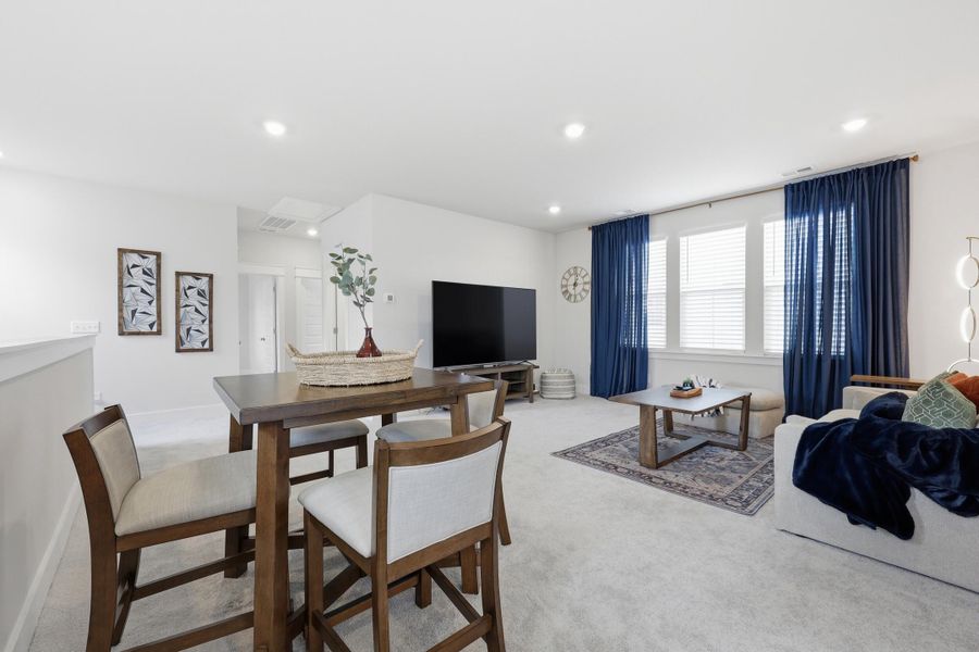 Furnished interior view inside a new home in Carnes Crossroads, Summerville (Image 17).