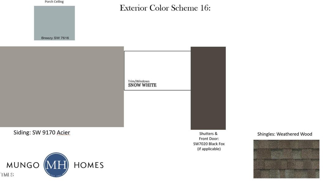 437 KF FM - Exterior Color Scheme