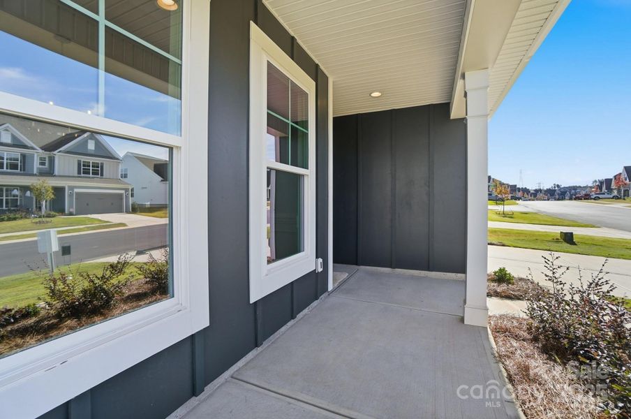 Exterior details and patio area of a home in The Enclave at Laurelbrook, Sherrills Ford (Image 3).