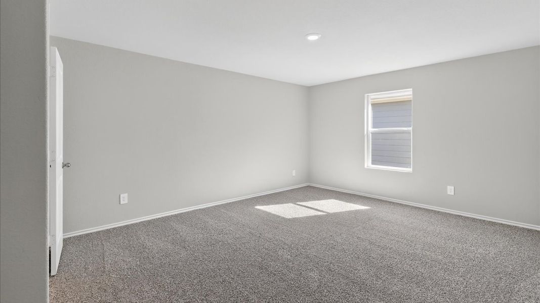 Representative unfurnished interior of a home built from the Davis by D.R. Horton in Hickory Grove, Krum (Image 11). Representative unfurnished interior of a home built from the Davis by D.R. Horton in Hickory Grove, Krum (Image 11).