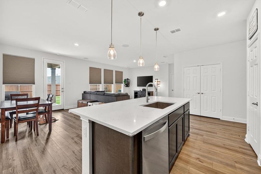 Furnished interior view inside a new home in , Crandall (Image 18).