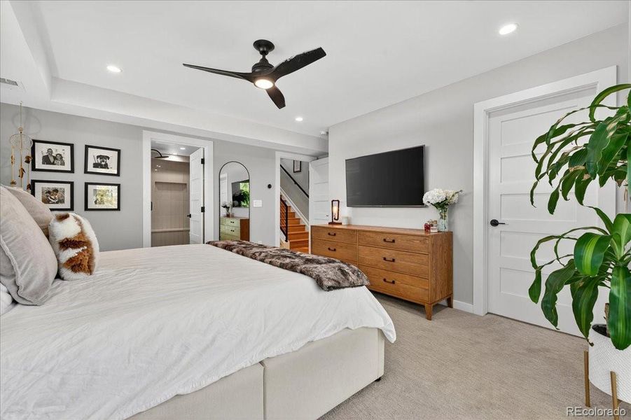 Furnished interior view inside a new home in , Denver (Image 18).
