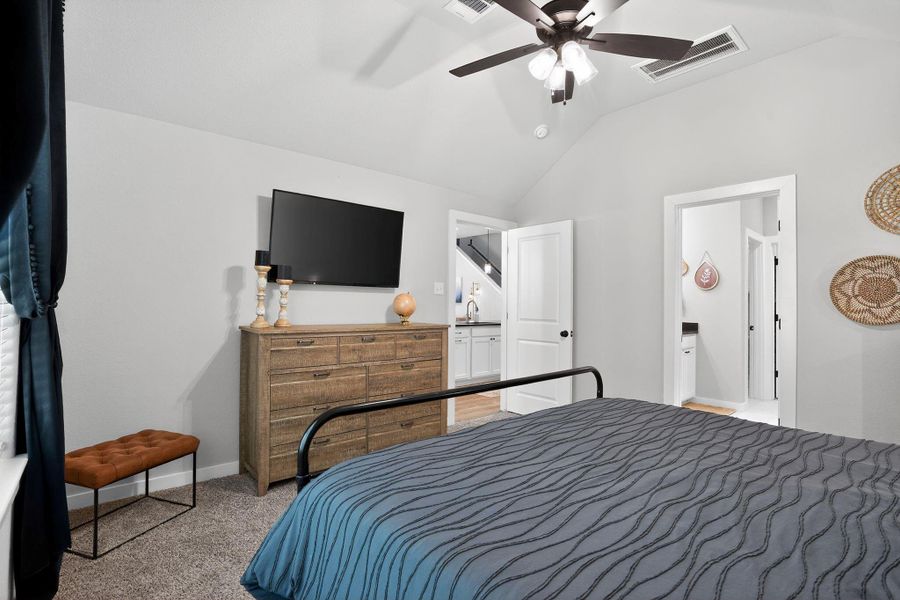 Furnished interior view inside a new home in , College Station (Image 25).