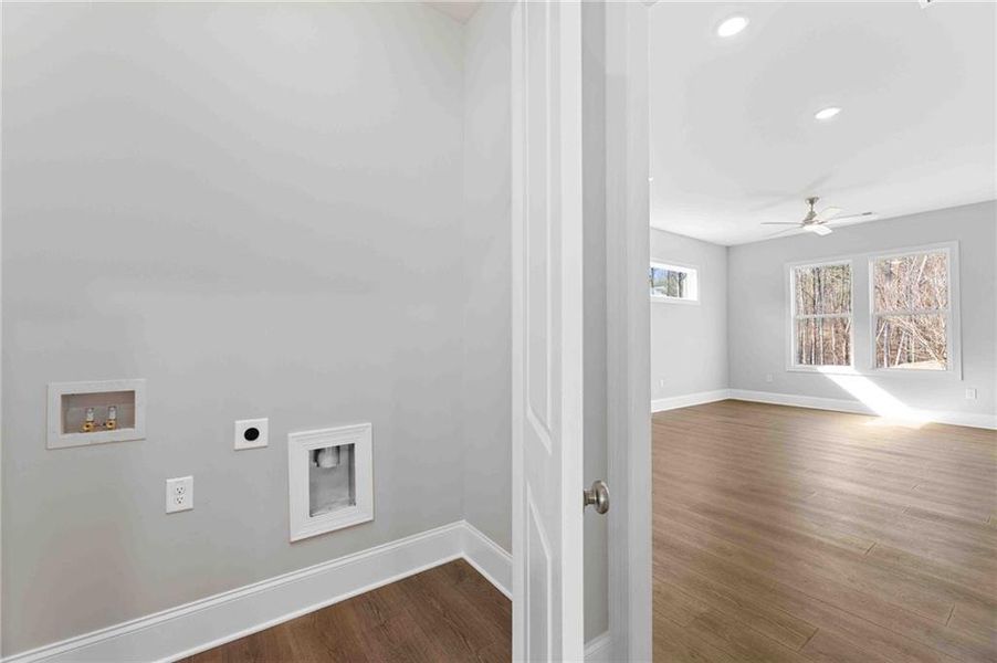 Spacious, unfurnished interior of a new home in Ashbury Commons, Powder Springs (Image 32).