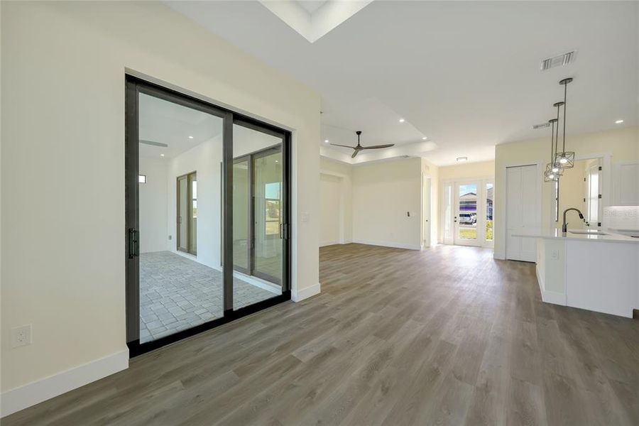 Spacious, unfurnished interior of a new home in , Cape Coral (Image 18). Spacious, unfurnished interior of a new home in , Cape Coral (Image 18).