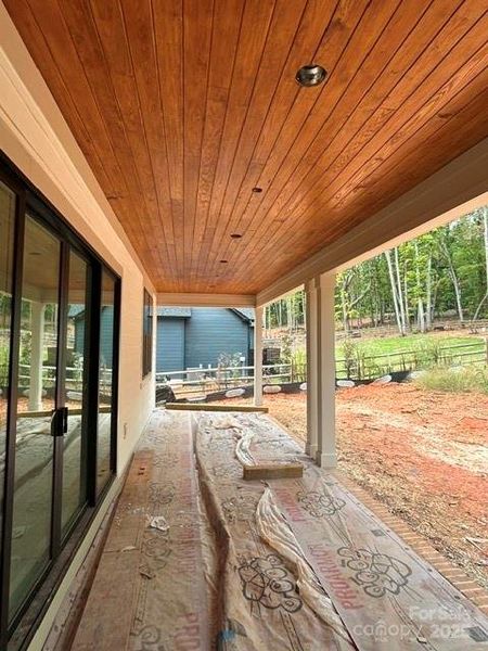 In-progress construction of a new home in , Lincolnton, NC (Image 7).