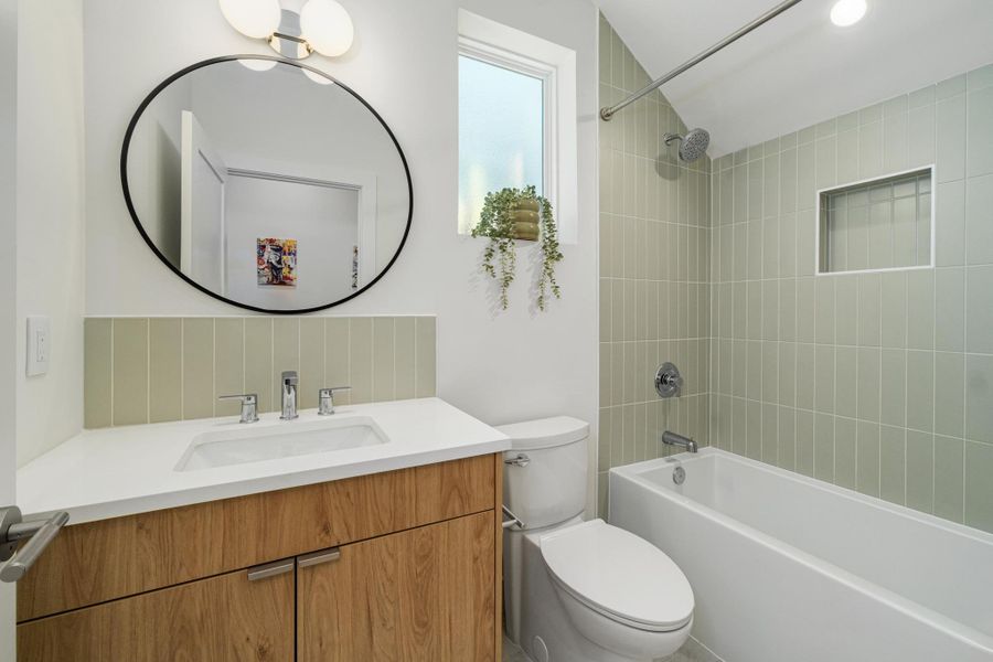 Furnished interior view inside a new home in , Austin (Image 14).