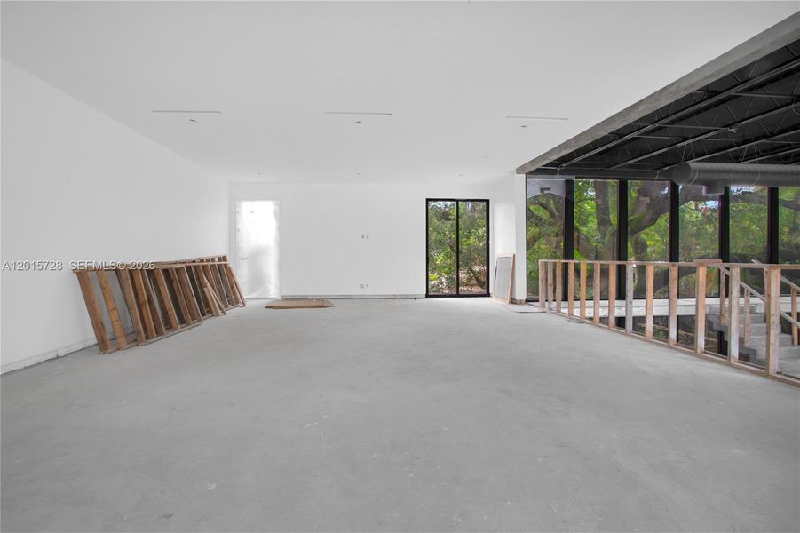 In-progress construction of a new home in , Miami, FL (Image 17).