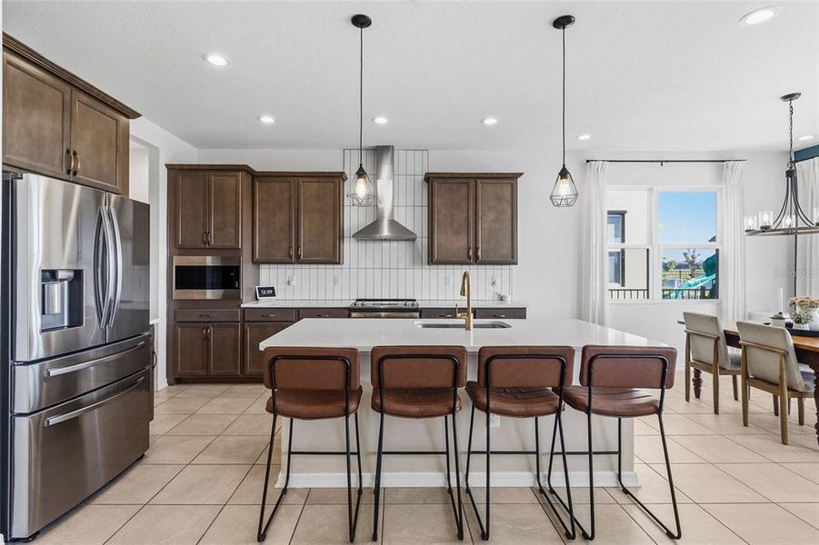 Furnished interior view inside a new home in Isles at Bayview, Parrish (Image 50).