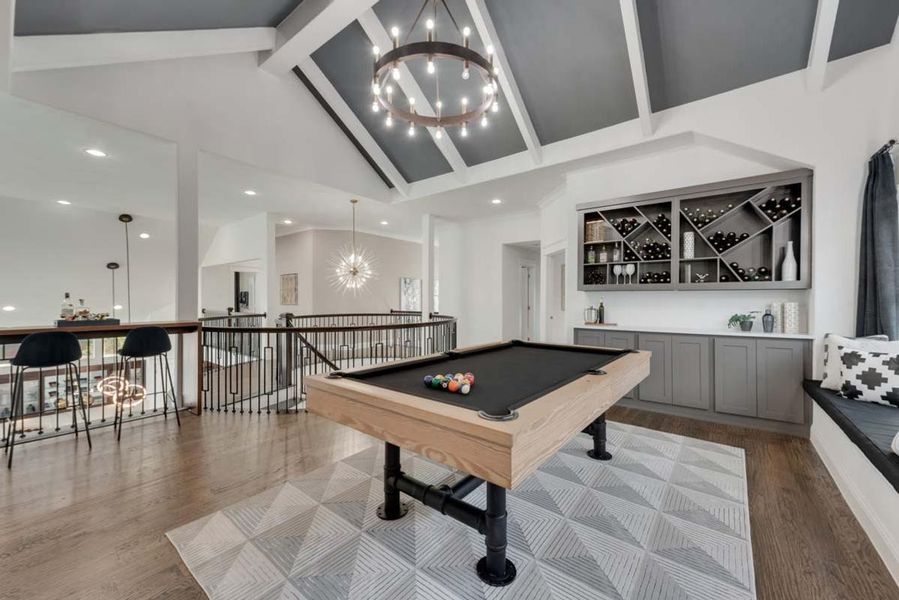 Representative furnished interior of a home built from the Lake Forest by Grand Homes in Grand Oaks, Celina (Image 16).