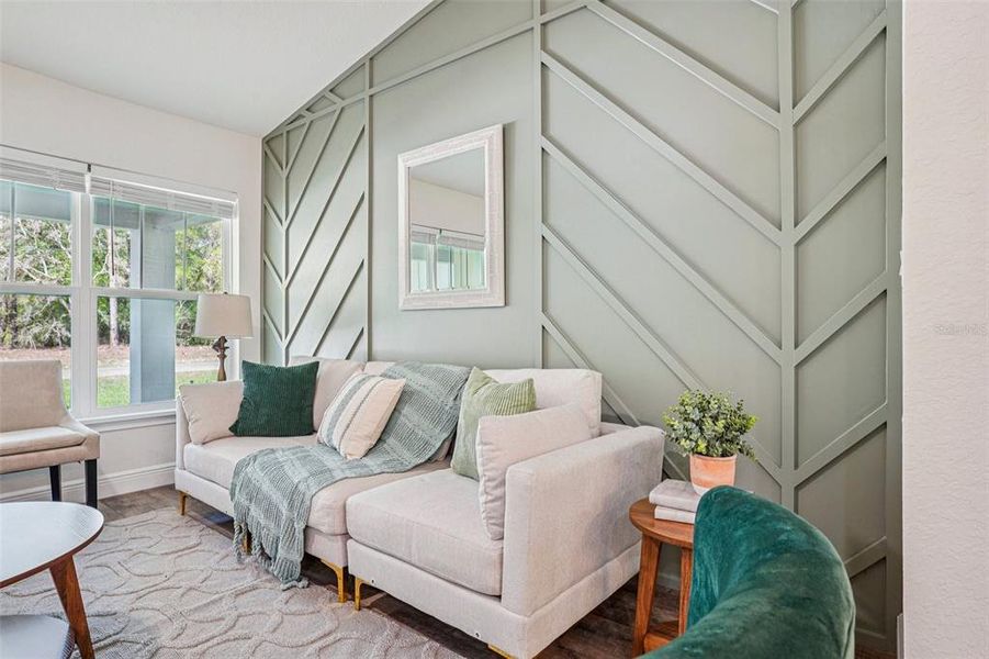 Furnished interior view inside a new home in , Citrus Springs (Image 10).