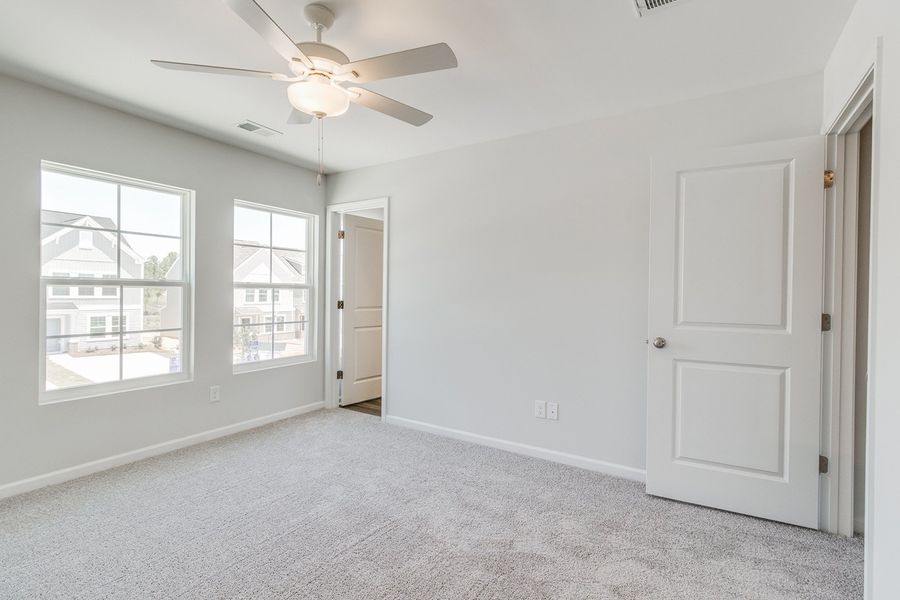 Spacious, unfurnished interior of a new home in Astoria, Columbia (Image 23). Spacious, unfurnished interior of a new home in Astoria, Columbia (Image 23).