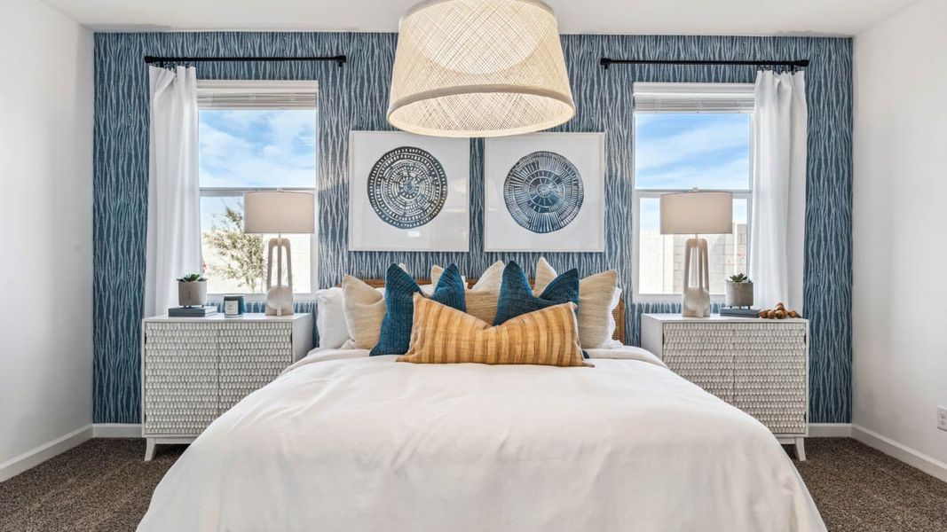 Furnished interior view inside a new home in Magma Ranch Vistas, Florence (Image 13).