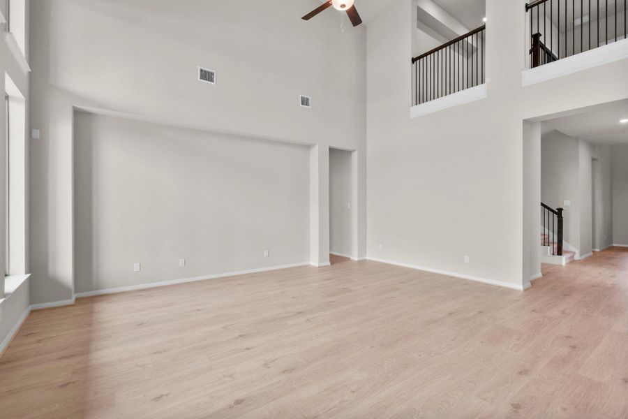 Spacious, unfurnished interior of a new home in Bridgeland, Cypress (Image 18).